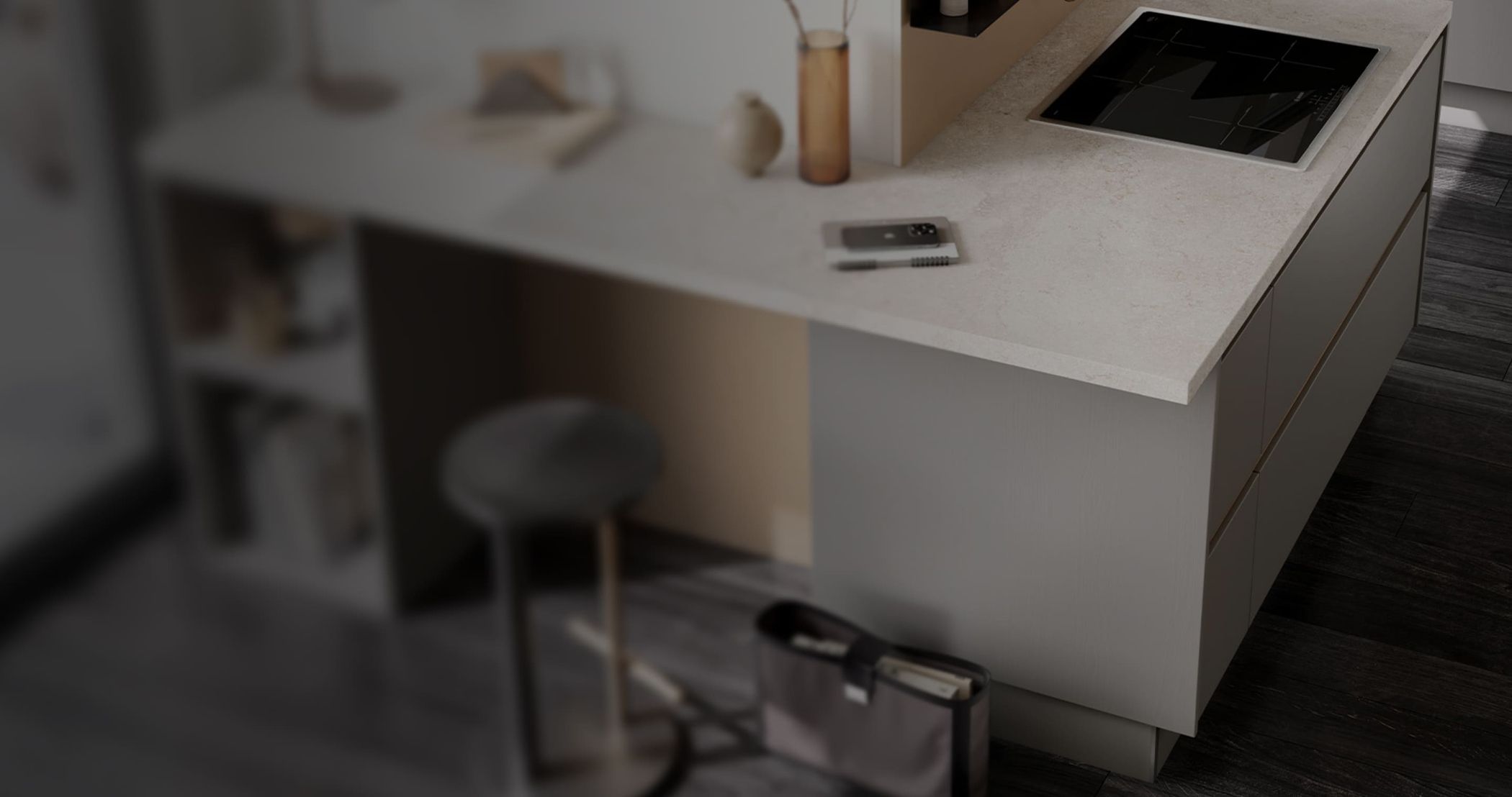 Moderne Kücheninsel