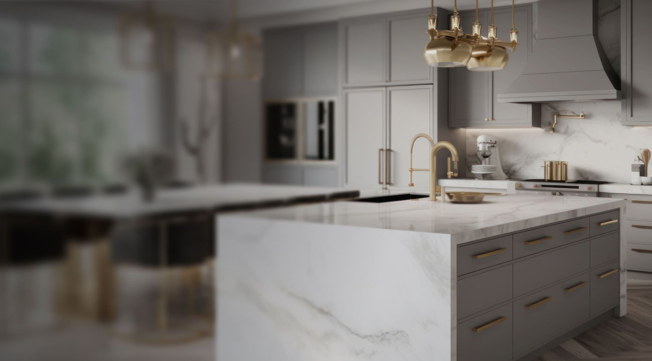 Schöne und moderne Küche